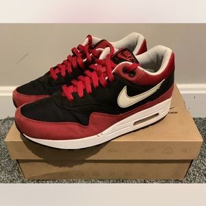 2009 Nike Air max 1 Varsity Red Black - US Men Size 8.5